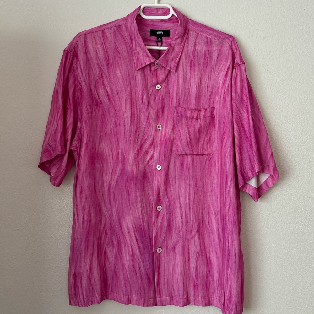 NWT STUSSY BUTTON DOWN SHIRT
